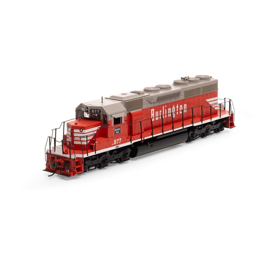 HO SD40 Locomotive with DCC and Sound Colorado and Southern 877 (ATH87333)