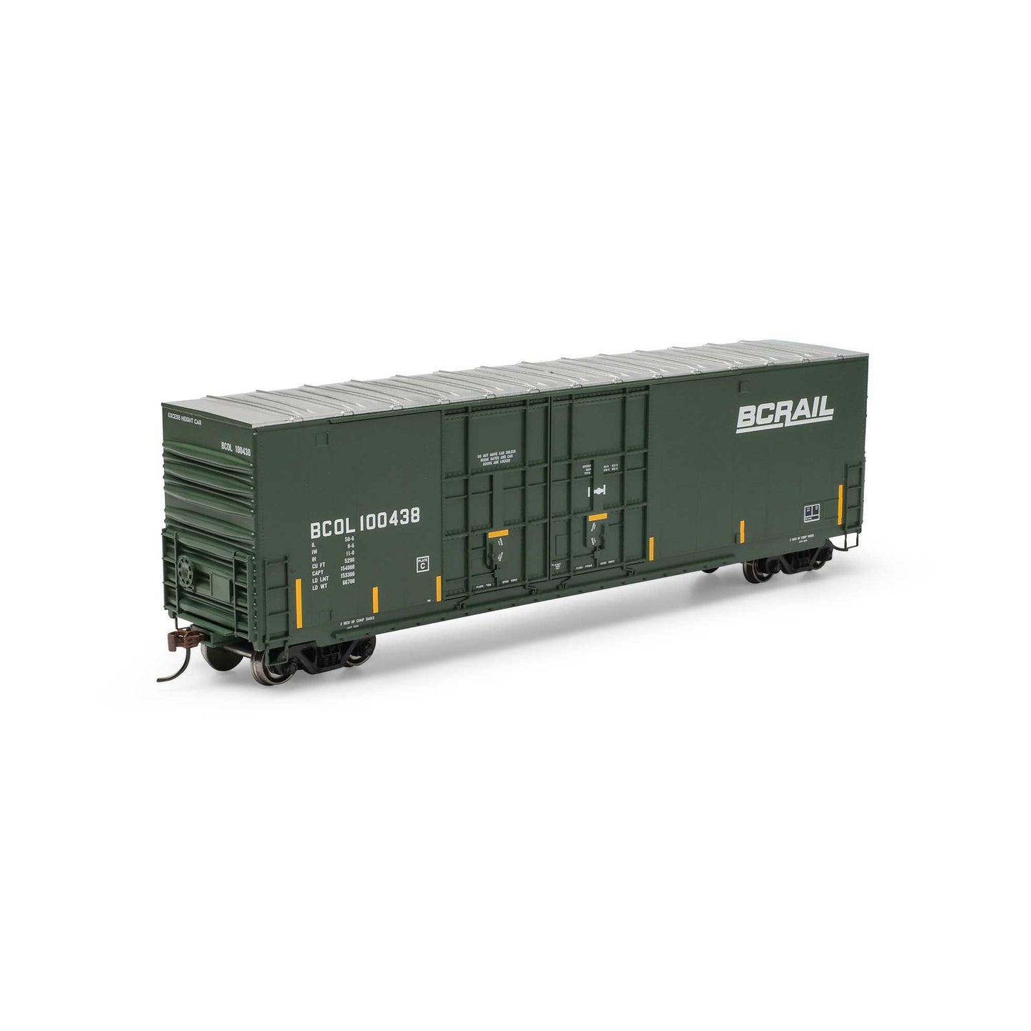 HO High Cube DD Plug Box, BCOL #100438 (ATH88206)