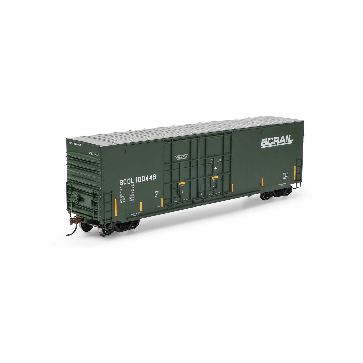 HO High Cube DD Plug Box BCOL #100449 (ATH88207)