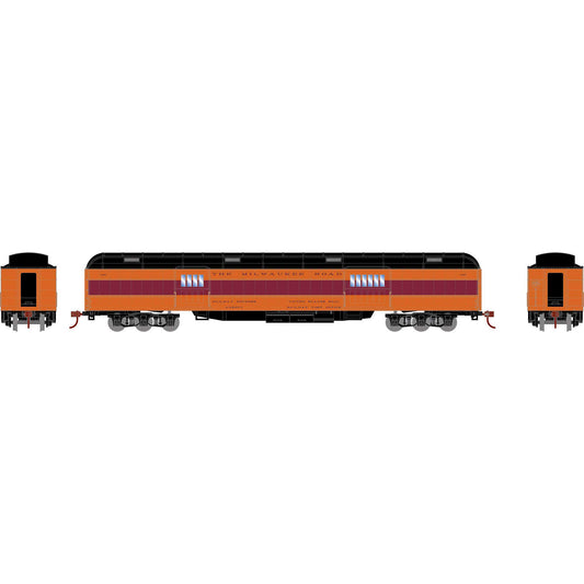 HO Heavyweight Baggage Car MILW #1037 (ATH88215)