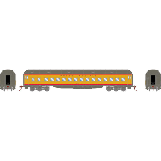 HO Heavyweight Clerestory Coach Union Pacific #1227 (ATH88217)