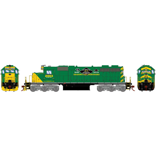 HO Scale Ready to Run SD38 RBM&N #2003 Locomotive (ATH88634)