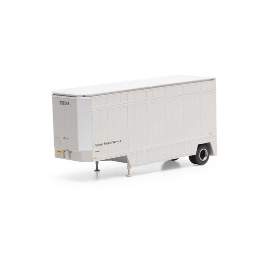 HO RTR 28' Drop Sill Trailer UPS No Shield (ATH90206)