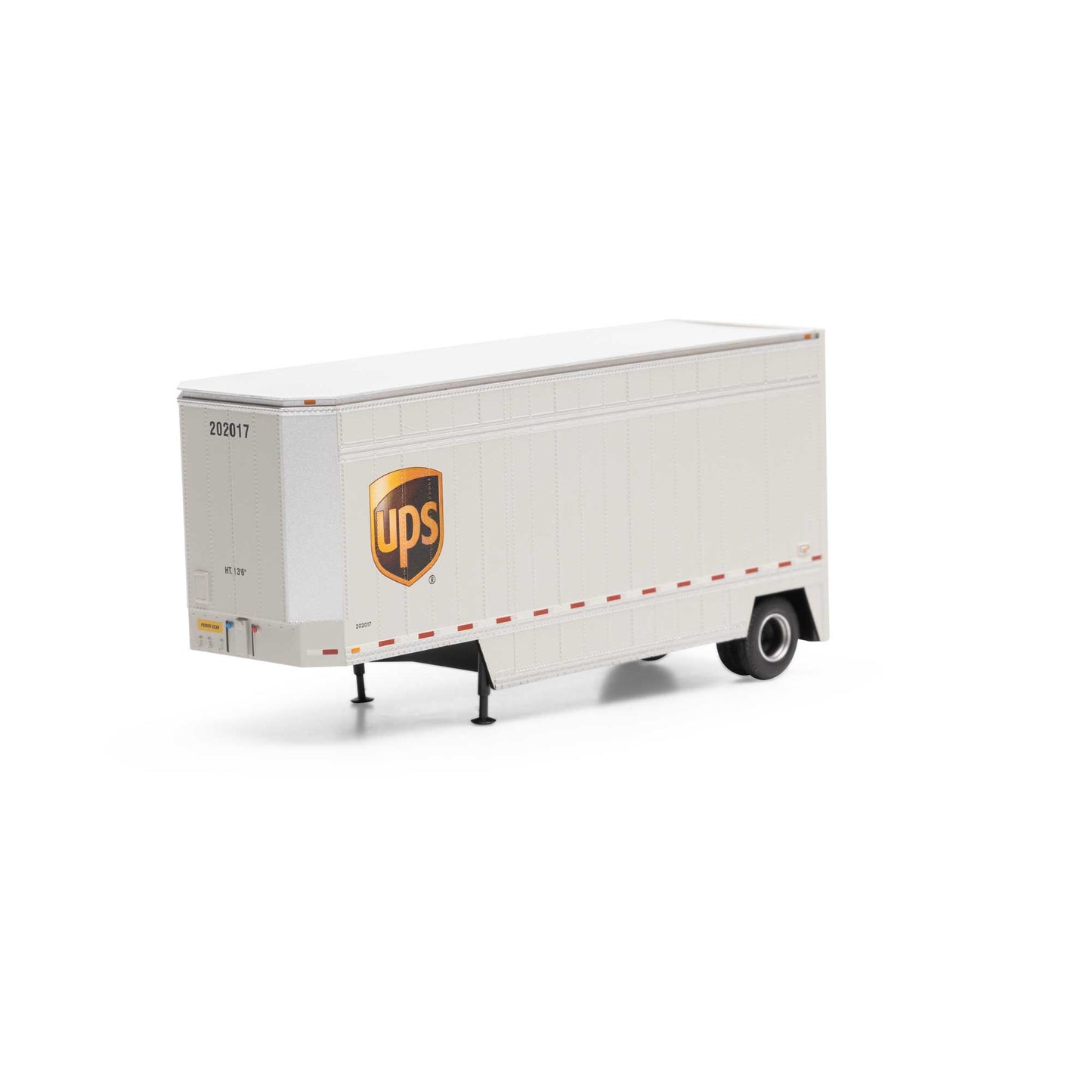 HO RTR 28' Drop Sill Trailer with UPS Branding (ATH90208)