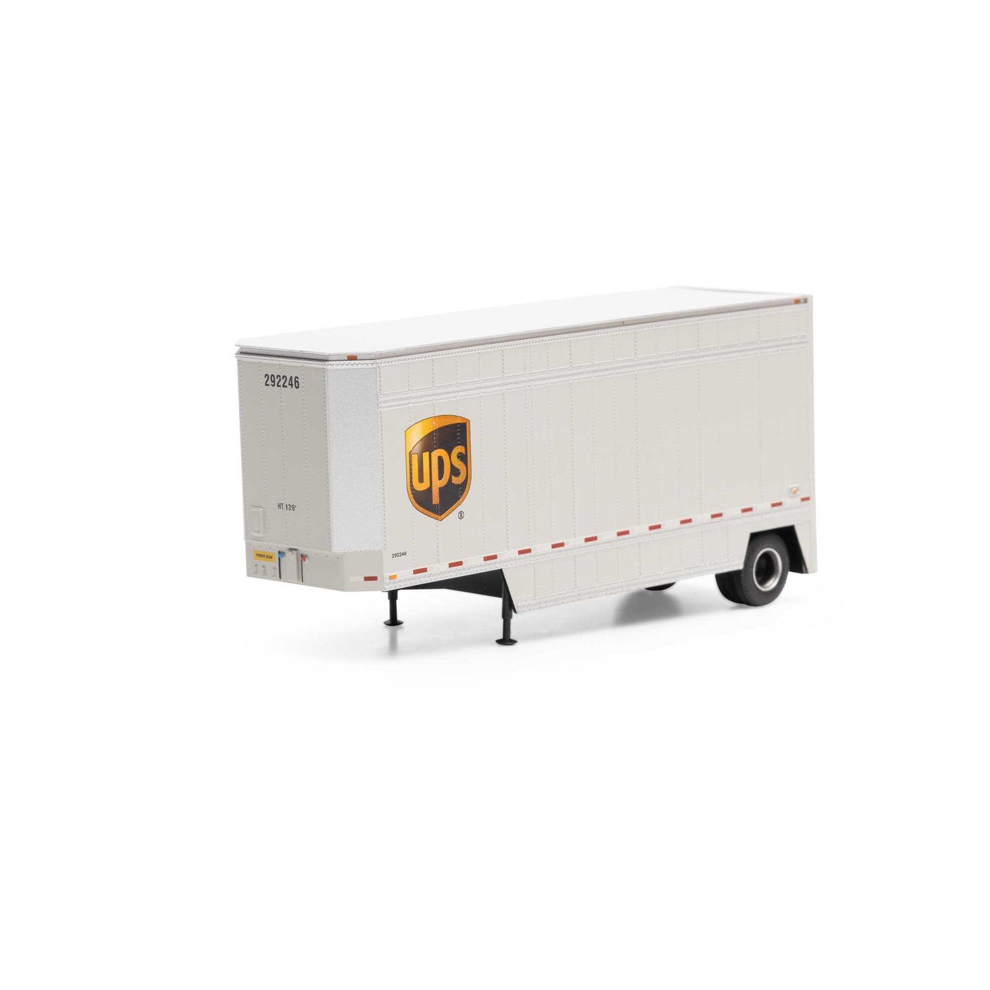 HO 28' Drop Sill Trailer UPS Ready to Run (ATH90209)