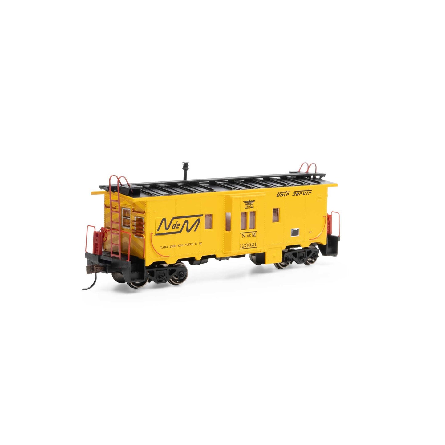 HO Bay Window Caboose NdeM #123021 (ATH90329)