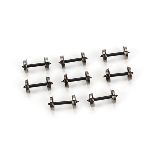 HO 36 Inch Metal Wheelset Short Axle (Pack of 8) (ATH90502)