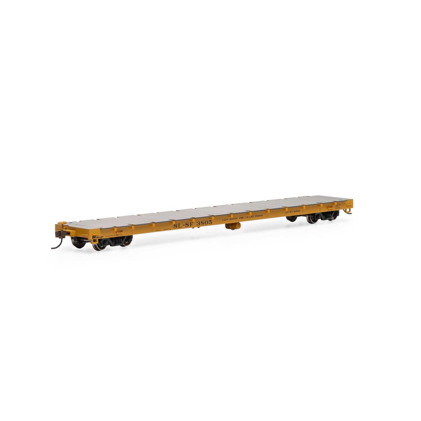 HO RTR 60' Flat Car Frisco #3805 (ATH92676)