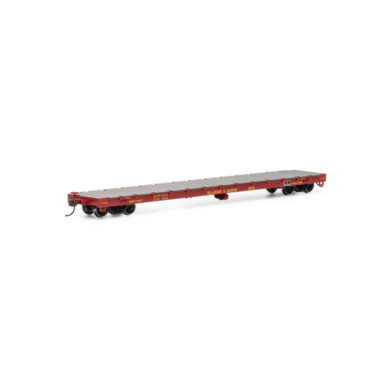 HO RTR 60' Flatcar D&H #16141 (ATH92686)