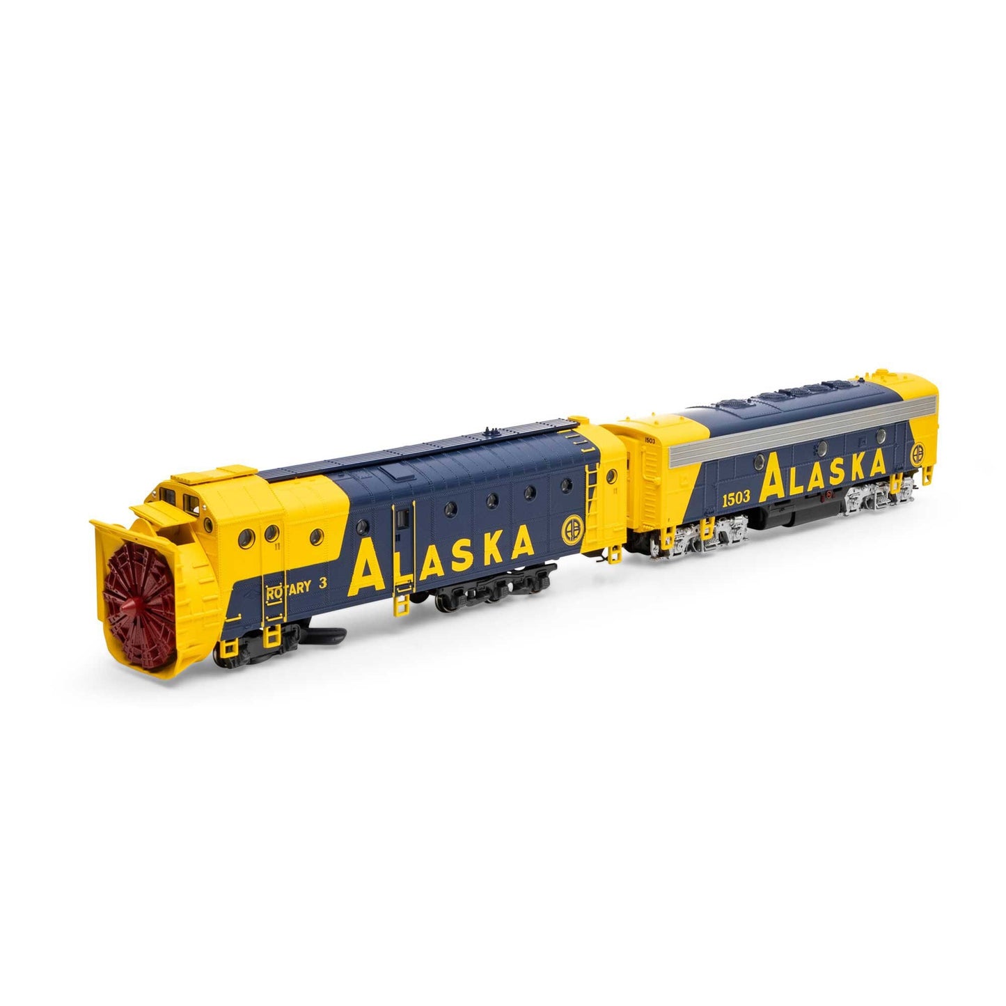 HO Rotary Snowplow and F7B Locomotive ARR #3/#1503 (ATH93824)