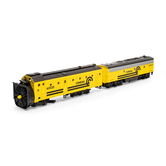 HO Rotary Snowplow and F7B Locomotive Set (ATH93826)