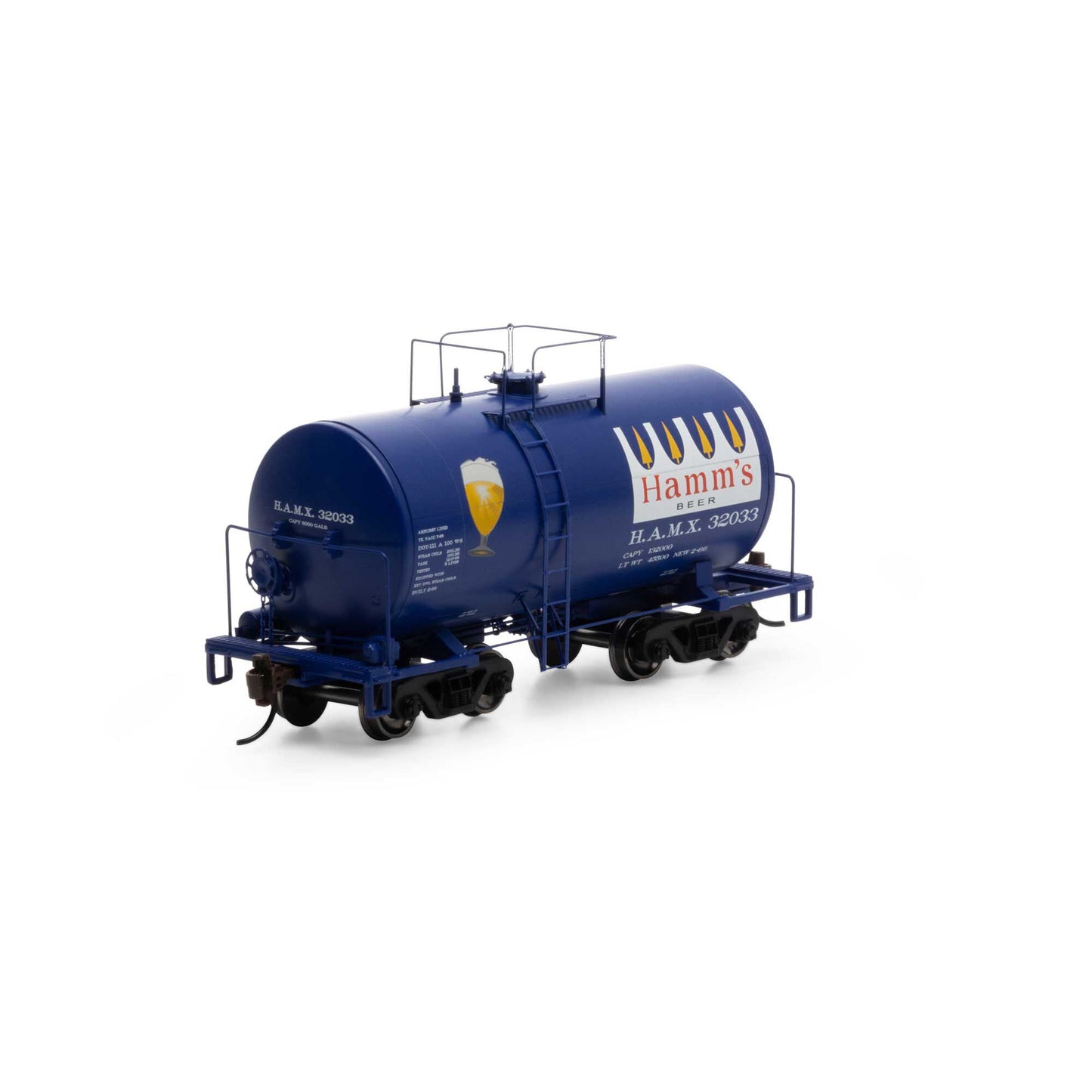 HO 30' NACC 8000-Gallon Tank Plastic Model (ATH97173)