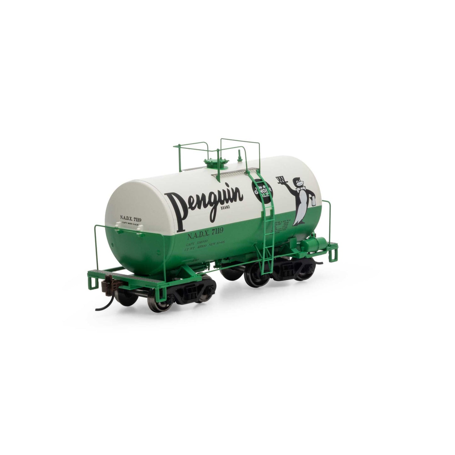 HO 30' NACC 8,000-Gallon Tank Car NADX Penguin Grainger Ale (ATH97176)