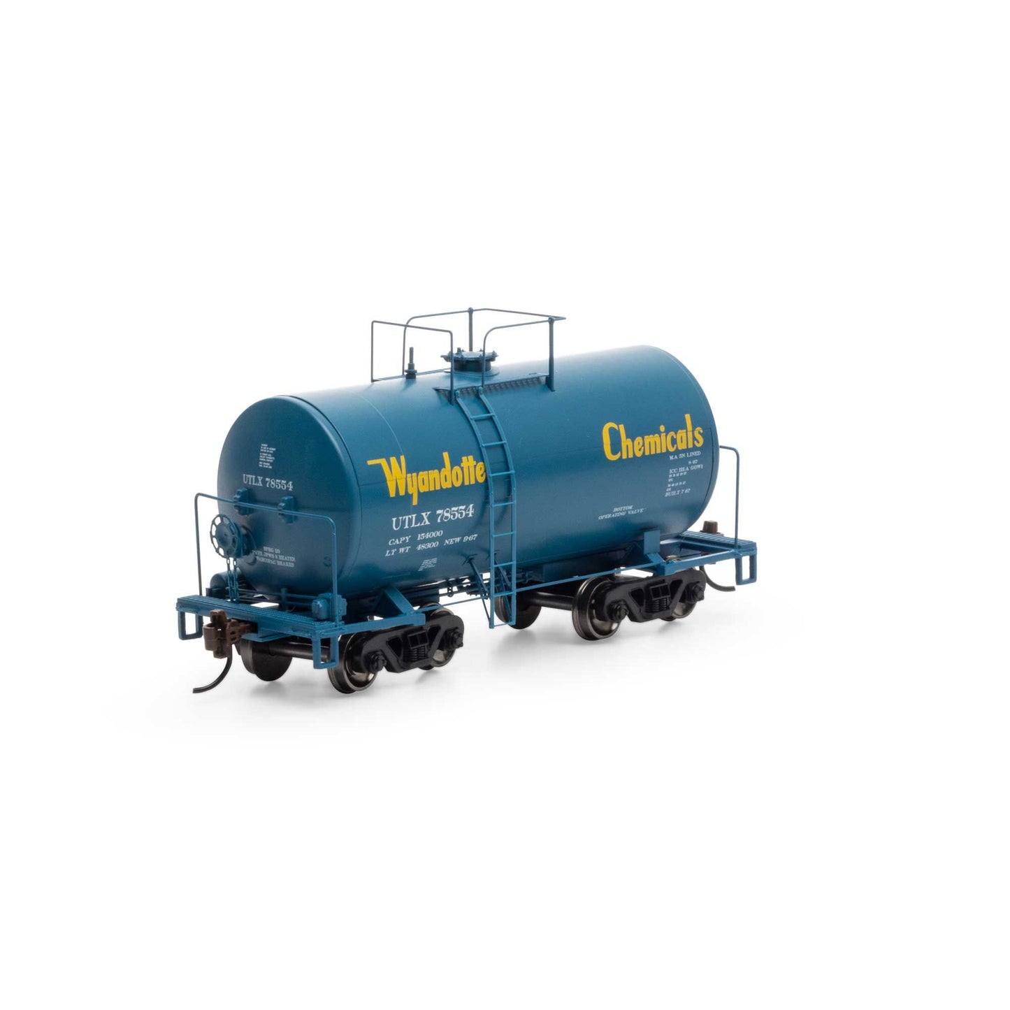HO 30' NACC 8,000-Gallon Tank Car Wyandotte Chemical (ATH97177)
