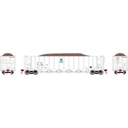 HO RTR 5 Bay Rapid Discharge Hopper ITGX White (ATH98488)