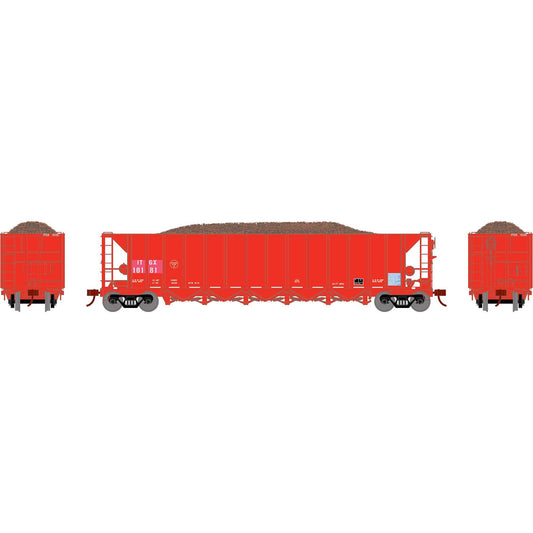 HO RTR 5Bay Rapid Discharge Hopper ITGX Red (ATH98492)