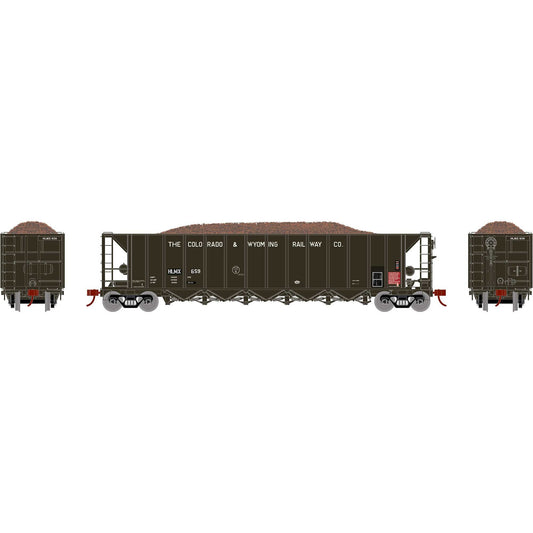 HO RTR 5-Bay Rapid Discharge Hopper HLMX #659 (ATH98496)