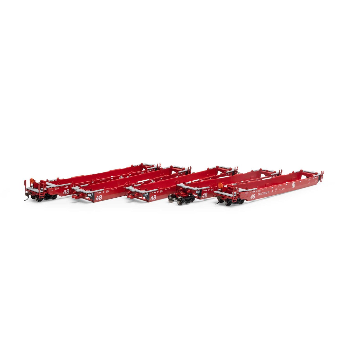HO Maxi-III Well Cars SFLC #254215 (ATH98936)