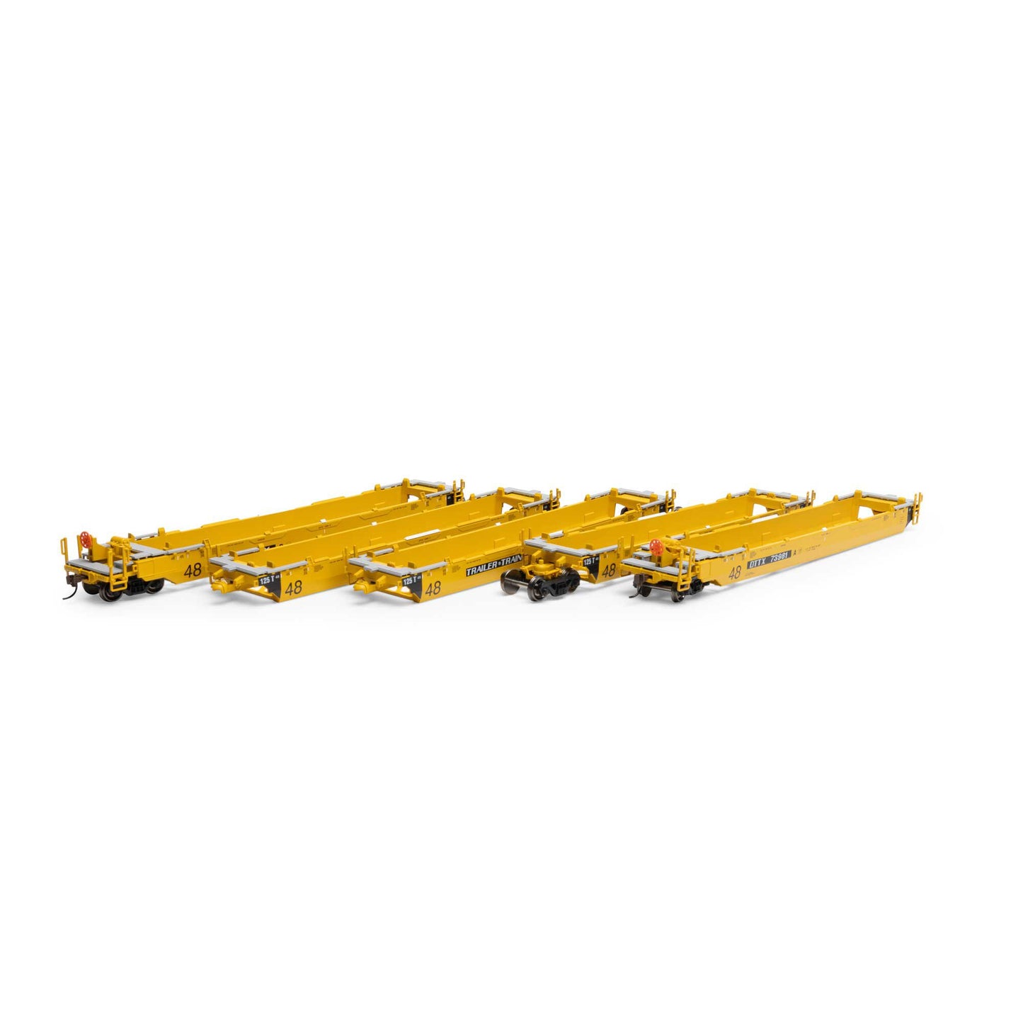 HO Maxi-III Well Cars DTTX #73981 (ATH98944)