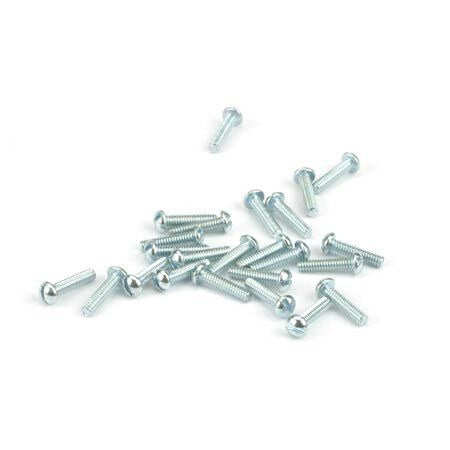 Round Head Screw 2-56 x 3/8" Pack of 24 (ATH99004)