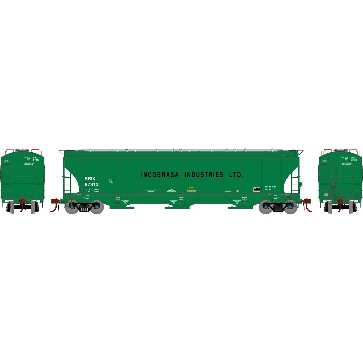 HO GEN Trinity 5161 Covered Hopper BRIX #97312 (ATHG-1072)