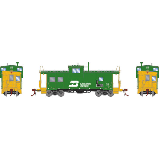 HO GEN ICC Caboose with Lights FWD #158 (ATHG-1094)