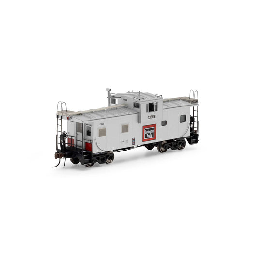 HO GEN ICC Caboose with Lights & Sound, CBQ #13668 (ATHG-1098)