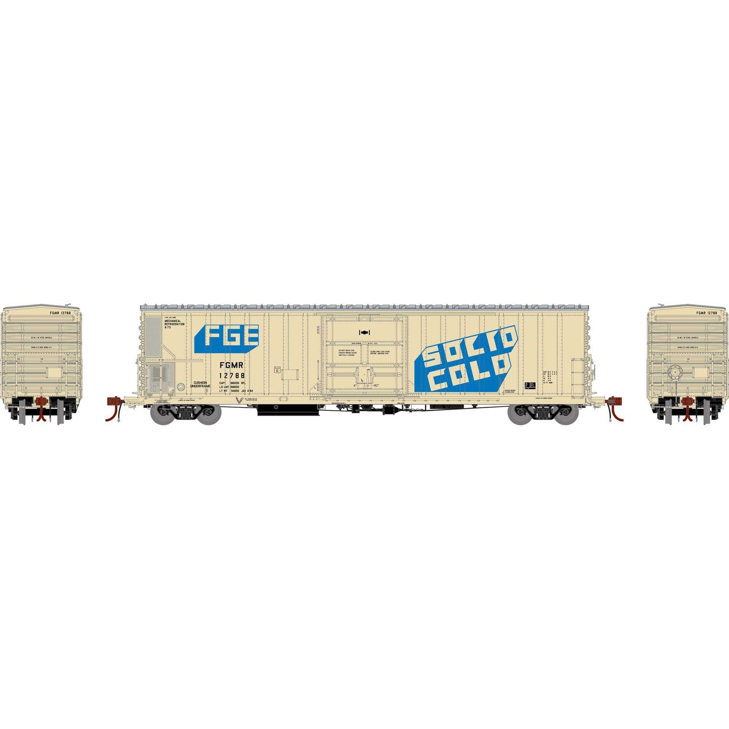 HO GEN 57' FGE Mechanical Reefer FGMR #12788 Model (ATHG-1114)