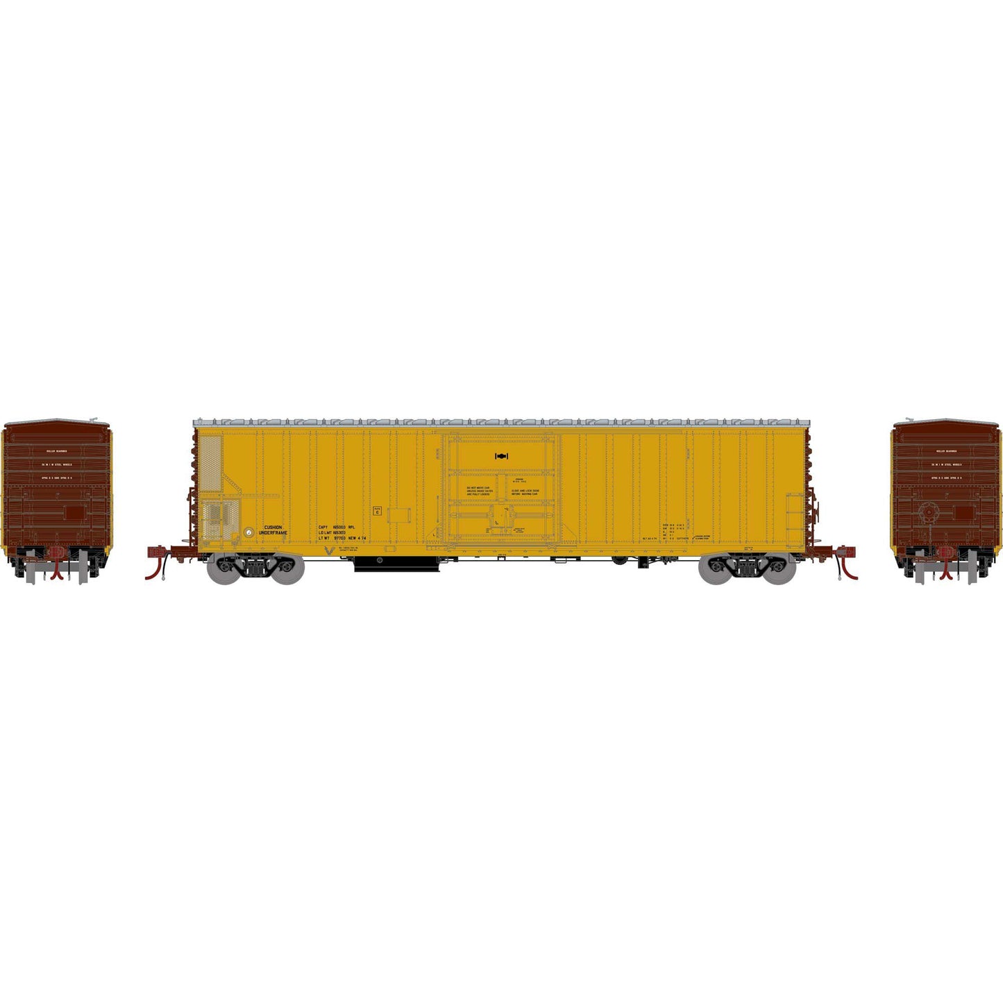 HO GEN 57' FGE Mechanical Reefer Plastic Model (ATHG-1124)