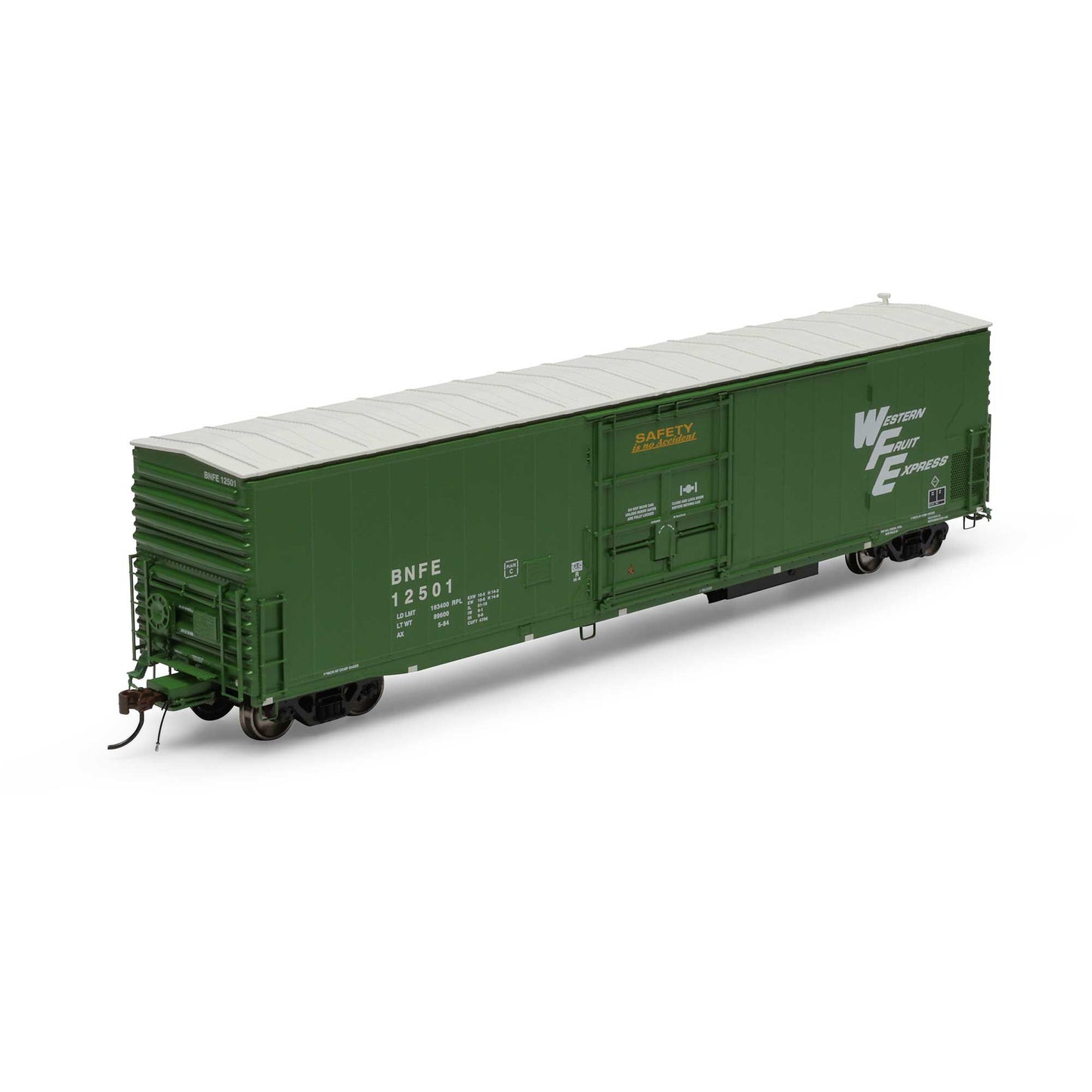 HO GEN 57' FGE Mechanical Reefer with Sound BNFE Green #12501 (ATHG-1128)