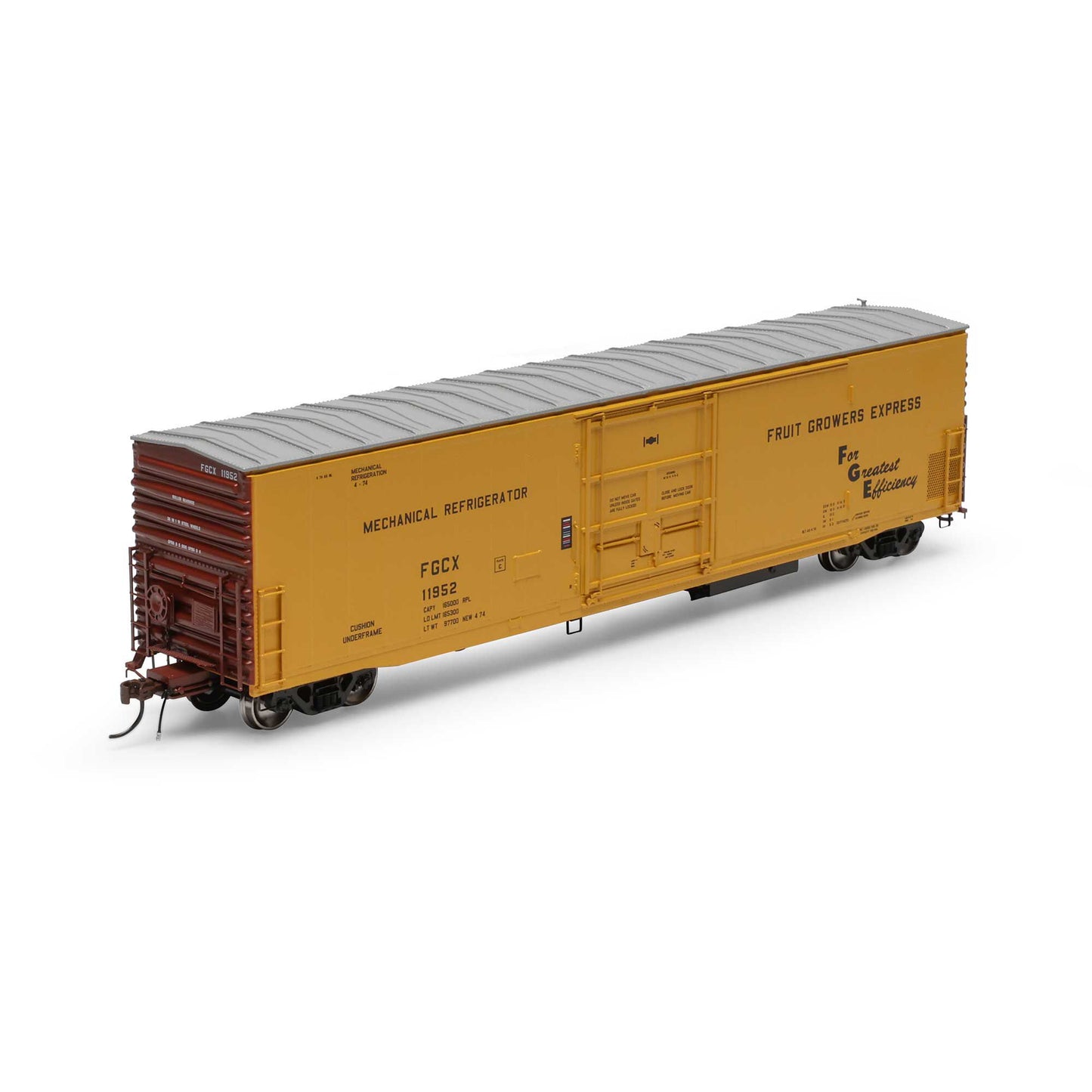 HO GEN 57' FGE Mechanical Reefer with Sound, FGCX #11952 (ATHG-1137)