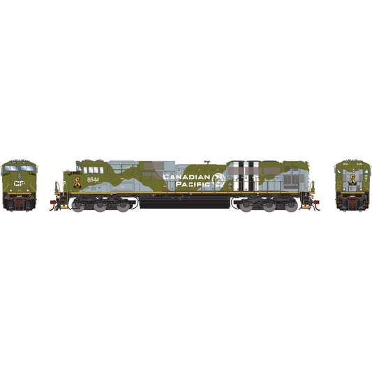 HO GEN EMD SD70ACU Locomotive CP Military Tribute #6644 (ATHG-1146)