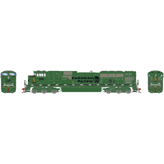 HO GEN EMD SD70ACU Locomotive with DCC and Sound CP Military Tribute 7020 (ATHG-1157)