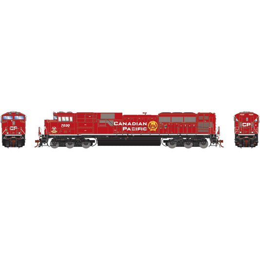 HO GEN EMD SD70ACU Locomotive with DCC and Sound, CP Strathcona's Horse #7030 (ATHG-1161)