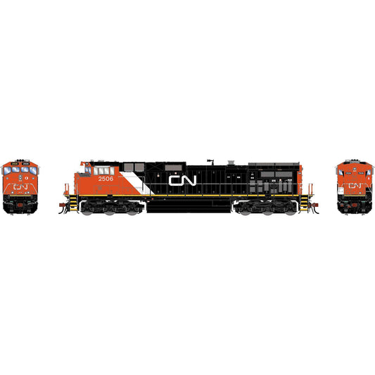 HO GE Dash 9-44CW Locomotive with DCC & Sound, CN #2506 (ATHG-1225)