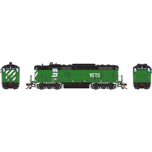 HO GP7 Locomotive with DCC and Sound, Burlington Northern #1629 (ATHG-1253)