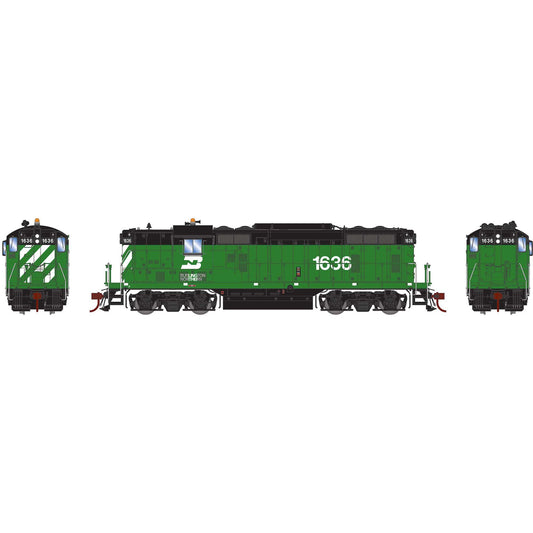 HO GP7 Locomotive with DCC and Sound, BN #1636 (ATHG-1254)