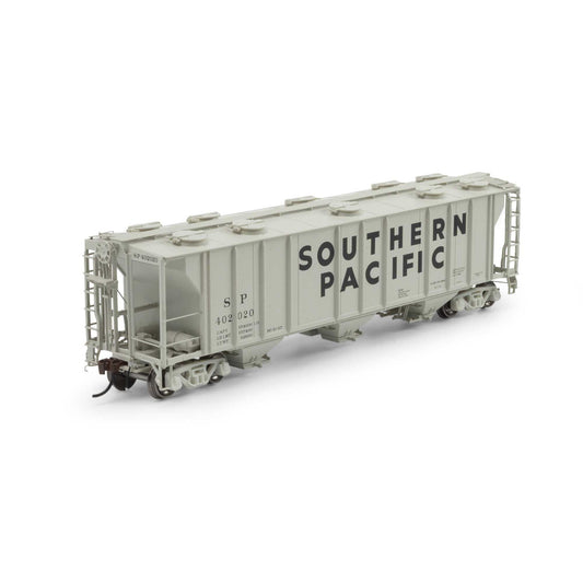 HO PS-2 2893 3-Bay Covered Hopper Southern Pacific #402020 Plastic Model (ATHG-1274)