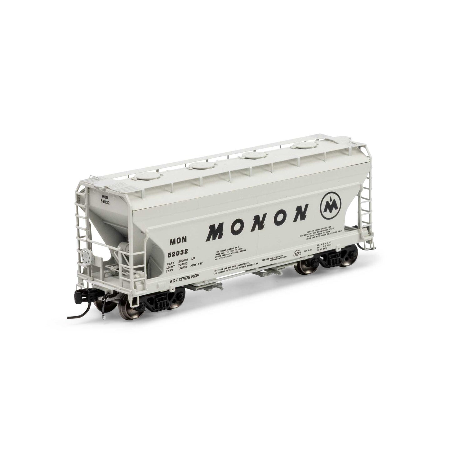 N ACF 2970 Covered Hopper Model (ATHG-1290)