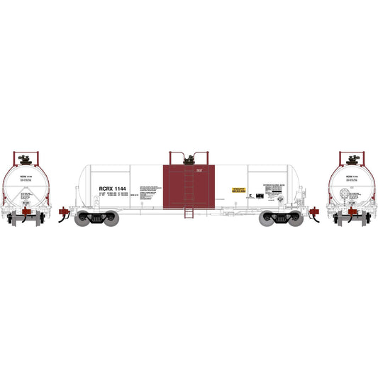 HO GATC 20K Gallon Tank Car RCRX White with Red Band #1144 (ATHG-1306)