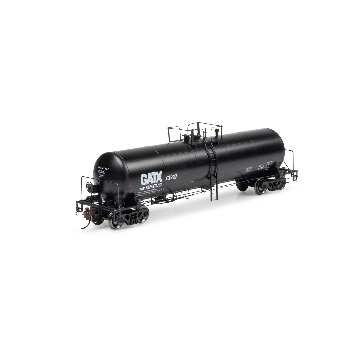 HO GATC 20K Gallon Tank Car GATX de Mexico #43927 (ATHG-1315)