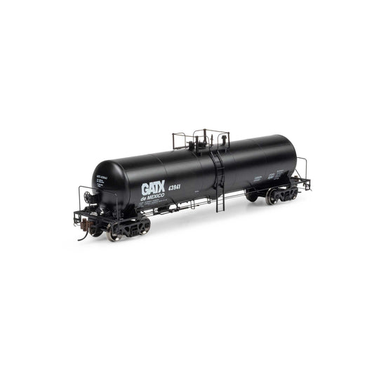 HO GATC 20K Gallon Tank Car GATX de Mexico #43941 (ATHG-1316)