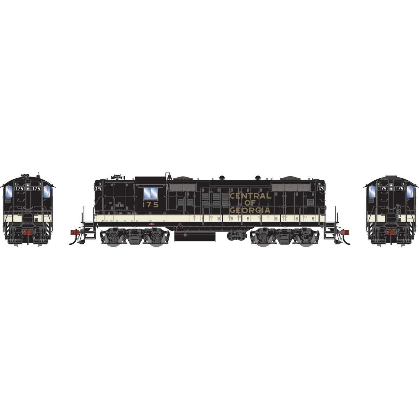 HO GP18 Locomotive CofG/SOU #175 (ATHG-1364)