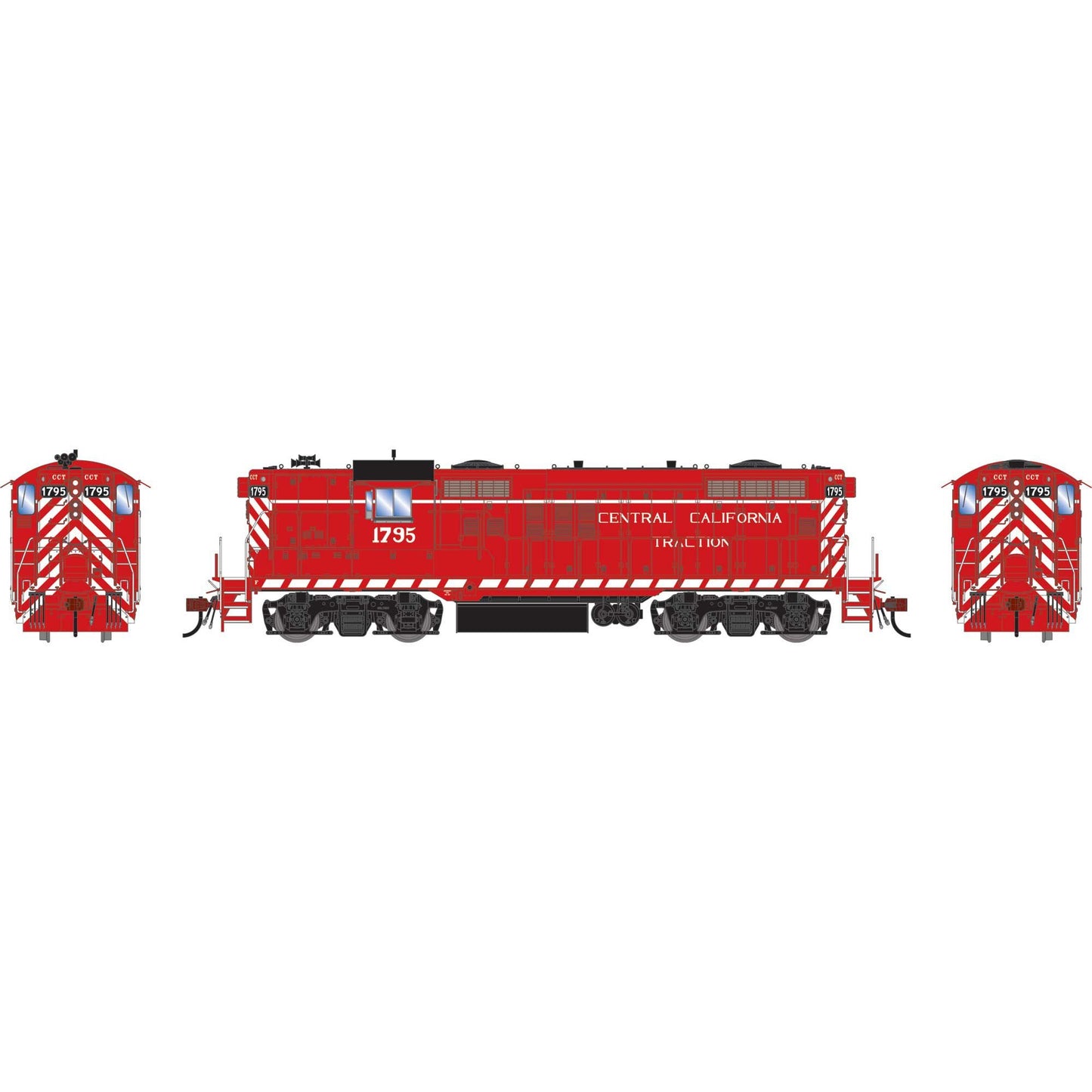 HO GP18 Locomotive with DCC and Sound, CCT #1795 (ATHG-1367)