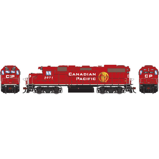 HO GEN GP38-2 Locomotive CP 'Golden Beaver' #3071 (ATHG-1384)