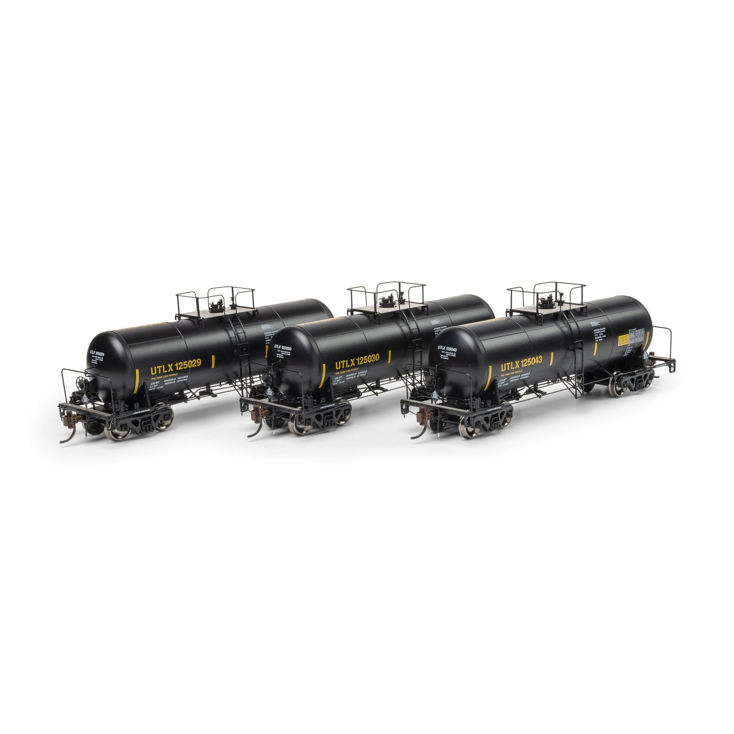 HO 13K Gallon Acid Tank Car UTLX #125029/125030/125043 (ATHG-1425)