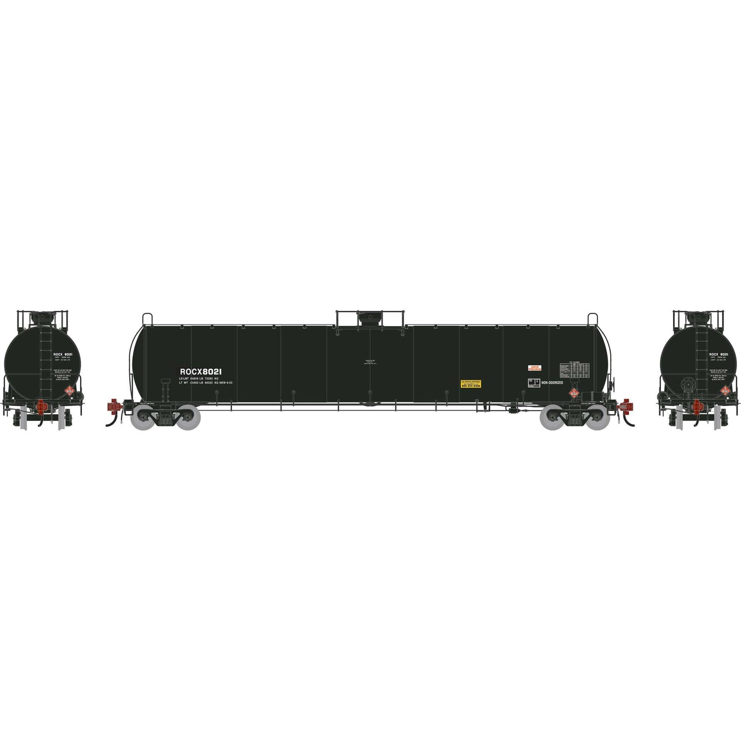 HO UTC 33K LPG Tank Car Early ROCX Primed For Grime (ATHG-1517)