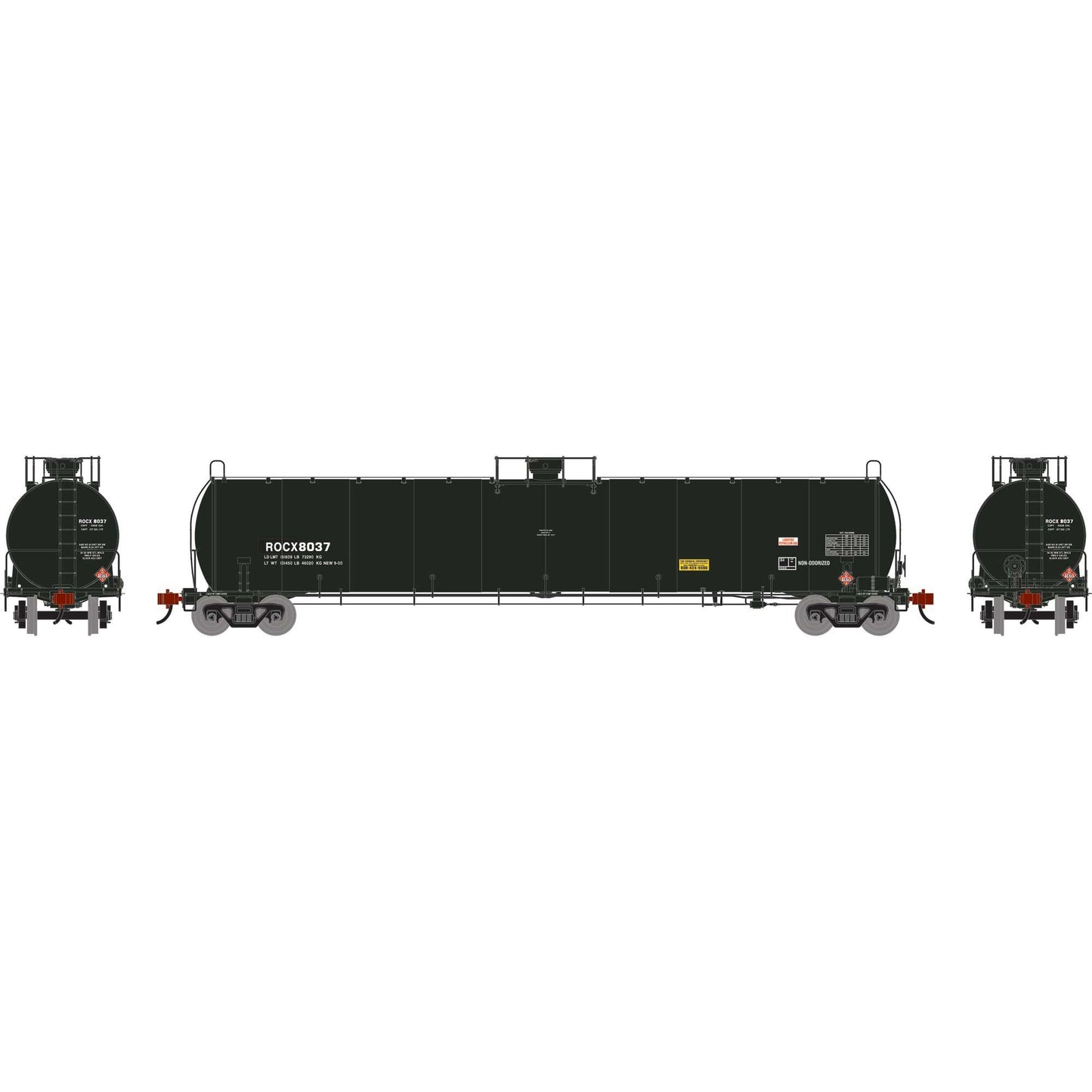 N UTC 33K LPG Tank Car Early ROCX Primed For Grime (ATHG-1579)