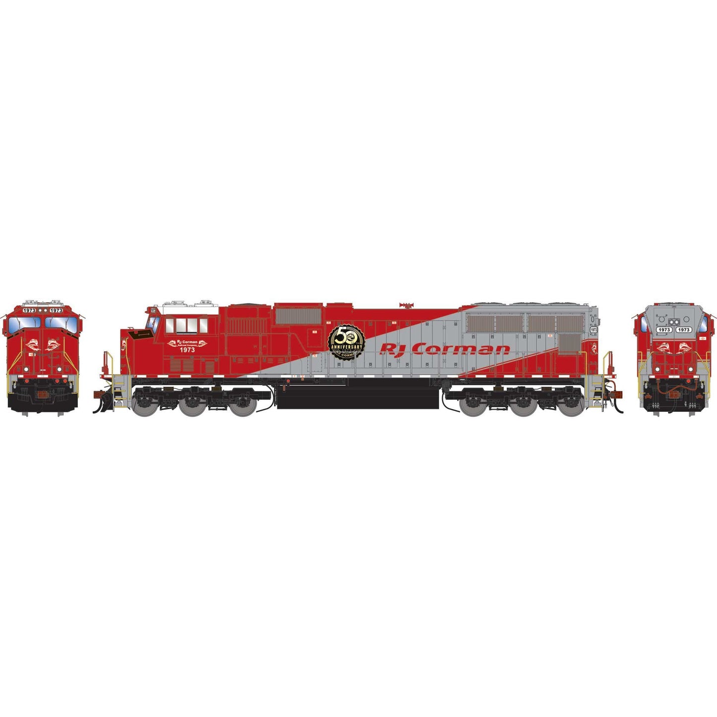 HO SD70M Locomotive RJCC 50th Anniversary #1973 (ATHG-1593)