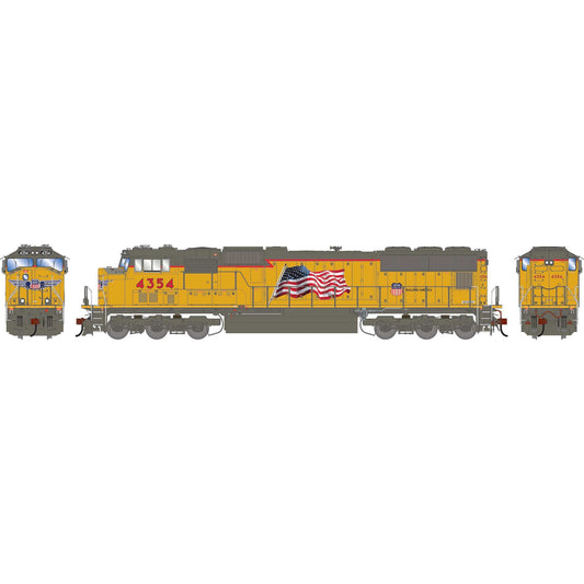 HO SD70M Locomotive with DCC & Sound, UP #4354 (ATHG-1611)